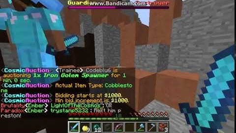 CAPINMERICA Anti-Combat Log Hacks, CosmicPvP #Ban