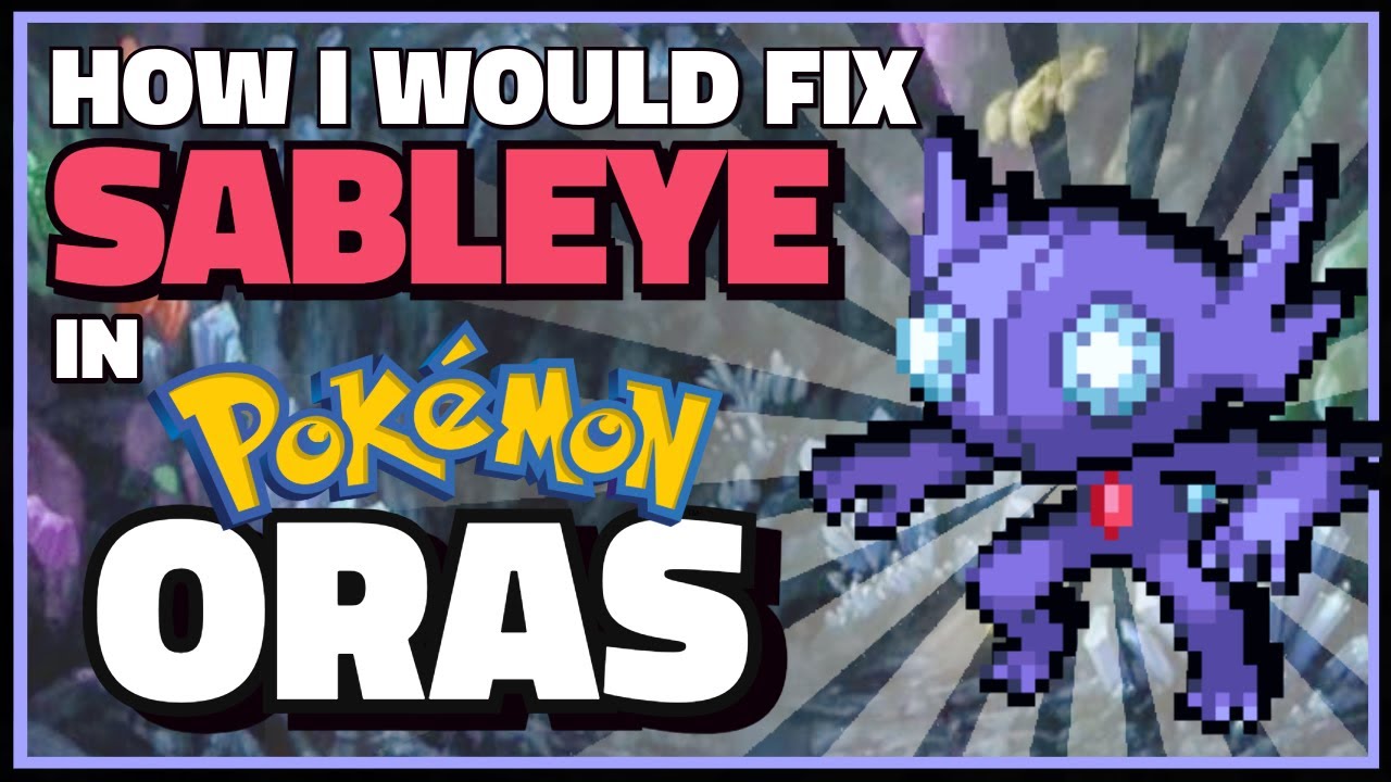Как бы я исправил Саблай в Pokémon Alpha Sapphire