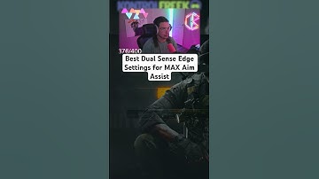 Best Dual Sense Edge Settings for Max Aim Assist! #callofduty #ps5 #warzone