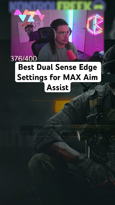 Best Dual Sense Edge Settings for Max Aim Assist! #callofduty #ps5 #warzone