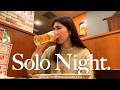 Solo Night in Tokyo | Alone After Work 9pm–1am 🍺 Cozy Izakaya, Convenience Store &amp; Cats