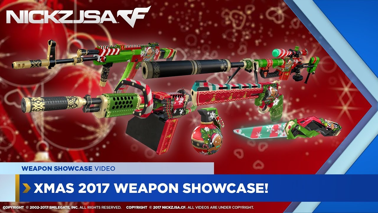 Xmas 2017 Weapon Showcase! | CROSSFIRE 2.0 - YouTube