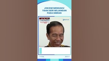 TAK SIAPKAN HAL KHUSUs! Jokowi Mengaku Tidak Memberi Wejangan ke Gibran Jelang Debat Cawapres