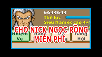 [ Ngọc rồng online ] Tặng mấy con acc cùi cho anh em nghèo
