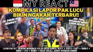 WKWKWK LAPOR PAK BAKAT TERENDAM REACTION PARAH