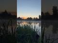 Встречаем рассвет на рыбалке #фишермания #рыбалка #youtube #shorts #фидер