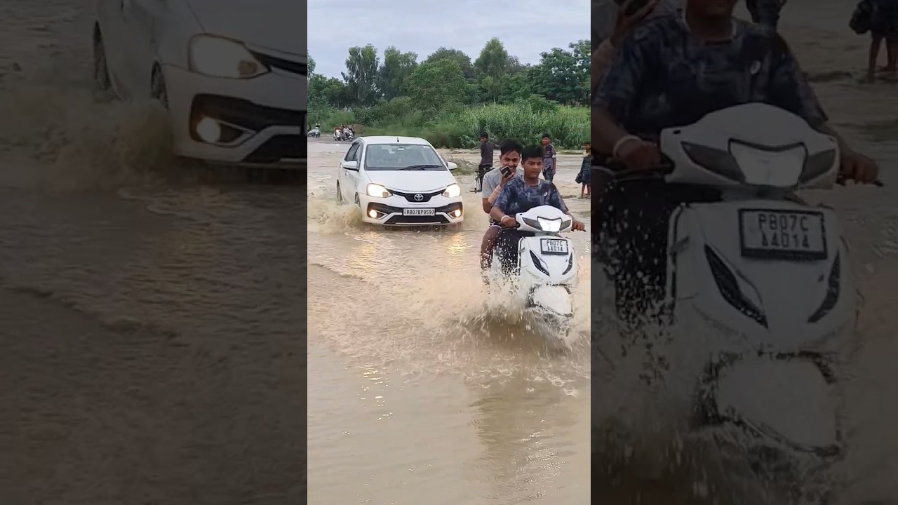 Flood power # scooty power / 