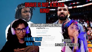 Kendrick Lamar WE HATE DRAKE TOO - Euphoria (Drake Diss) REACTION WE SAID IT FIRRSSTT