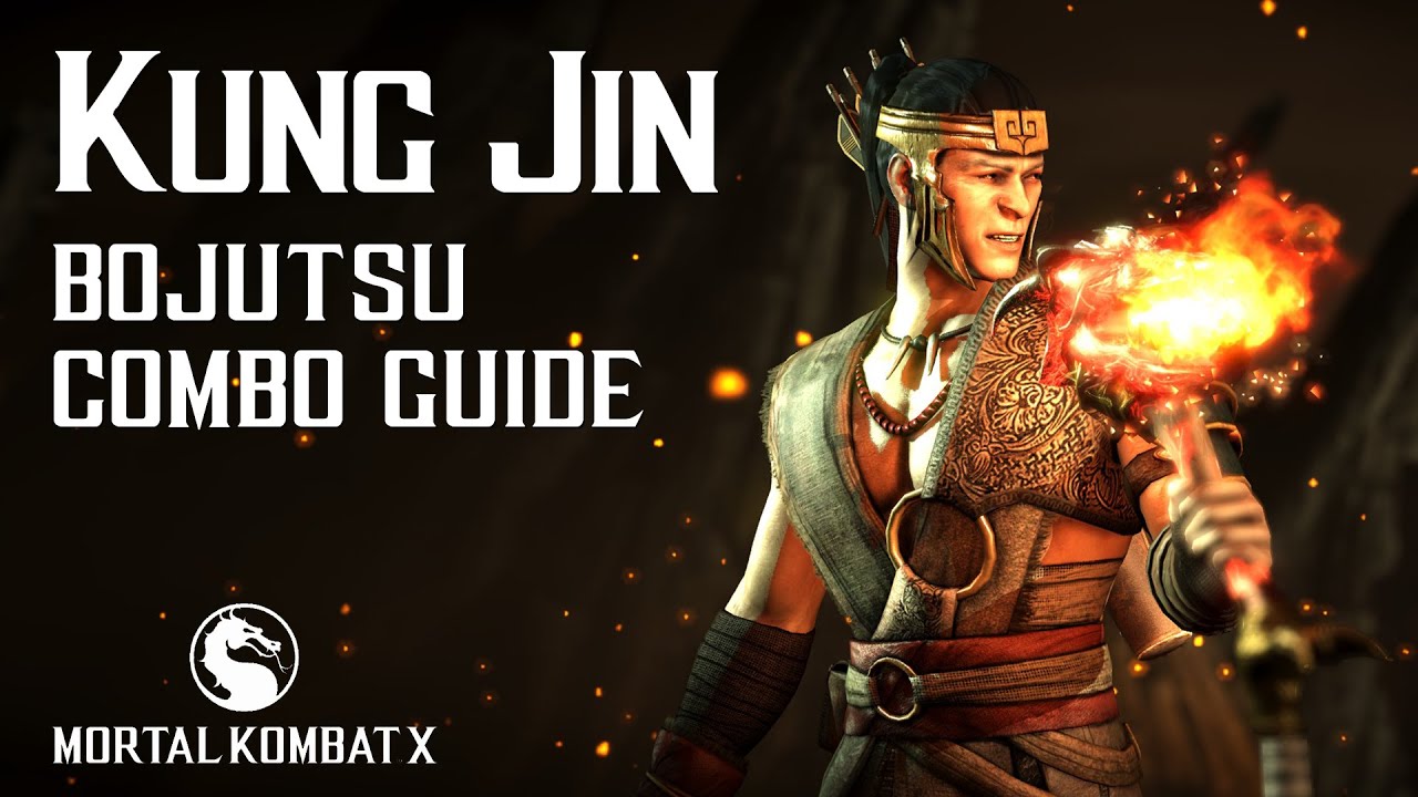 Mortal X: KUNG JIN (Bojutsu) Beginner Combo Guide - YouTube