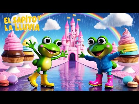 El Sapito y la Lluvia ☔🐸 | Canción Infantil Divertida para Niños