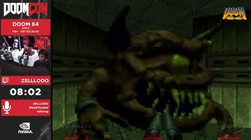 Doom 64 Speedrun by ZELLLOOO - Quakecon 2019