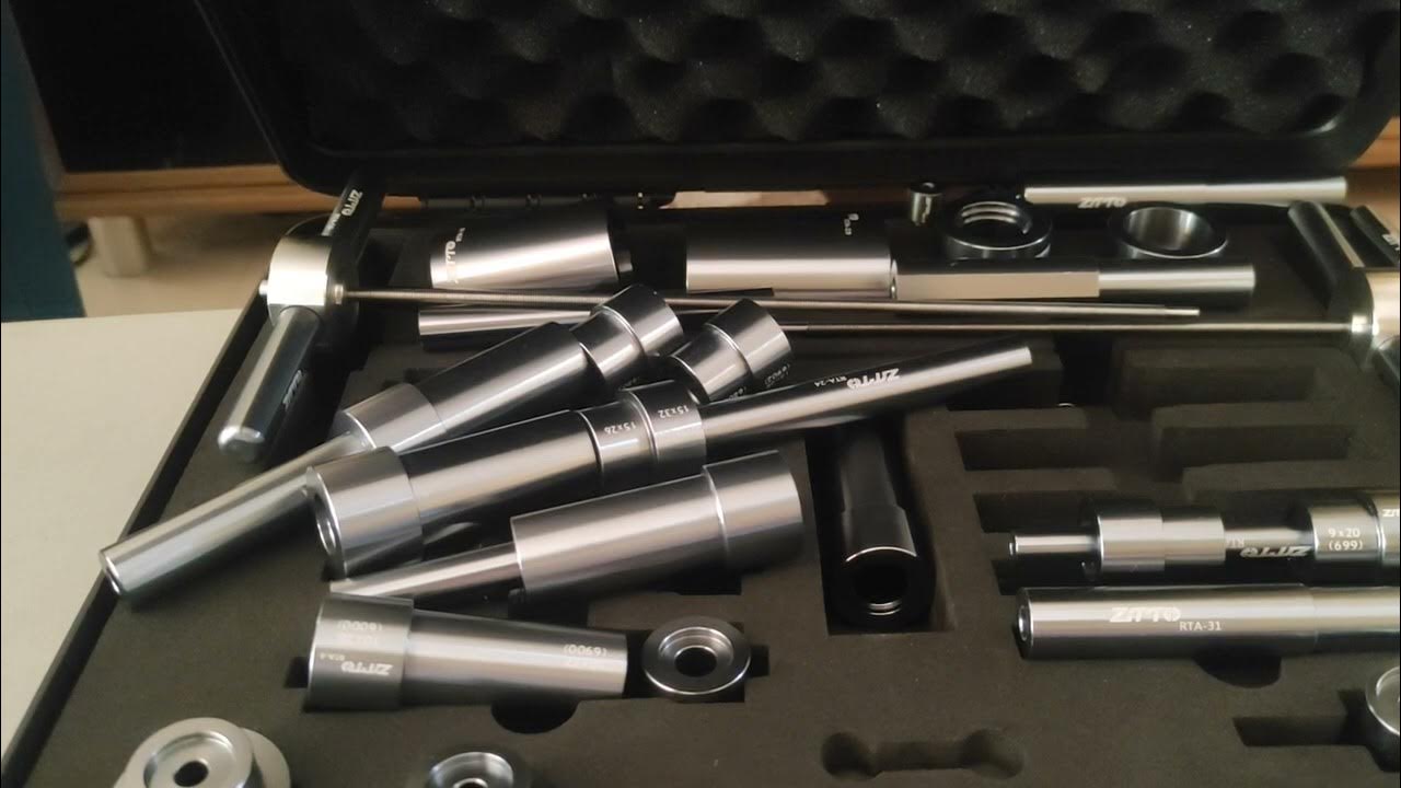 ZTTO Bicycle Hub Bearing Press Fit Tool & Remove - YouTube