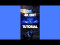 4K Editing Tutorial 🔥🔥 - CAPCUT | Master SMOOTH TRANSITIONS #shorts