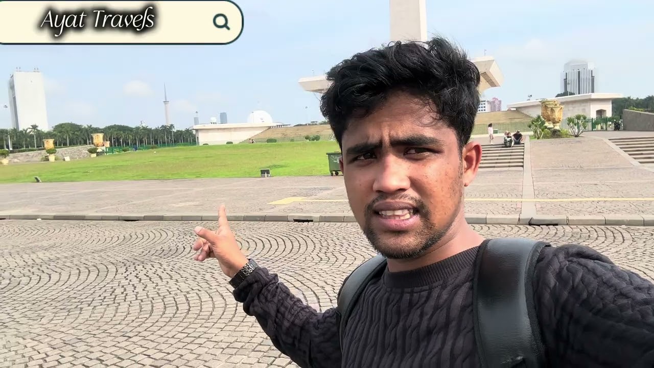 Standing tall at Monas, where history and hope meet🇮🇩  #AdventureAwaits #monas #indonesia #Rohingya 