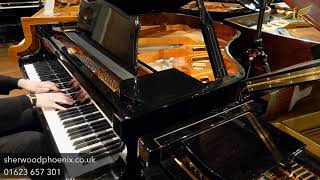 A. Geyer GG-150 Black Baby Grand Piano | Serial No. 818810 at
