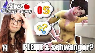 KEIN GELD & wieder SCHWANGER?  ● Die Sims 4: Disney Legacy Challenge #14 │ Misha KayKay