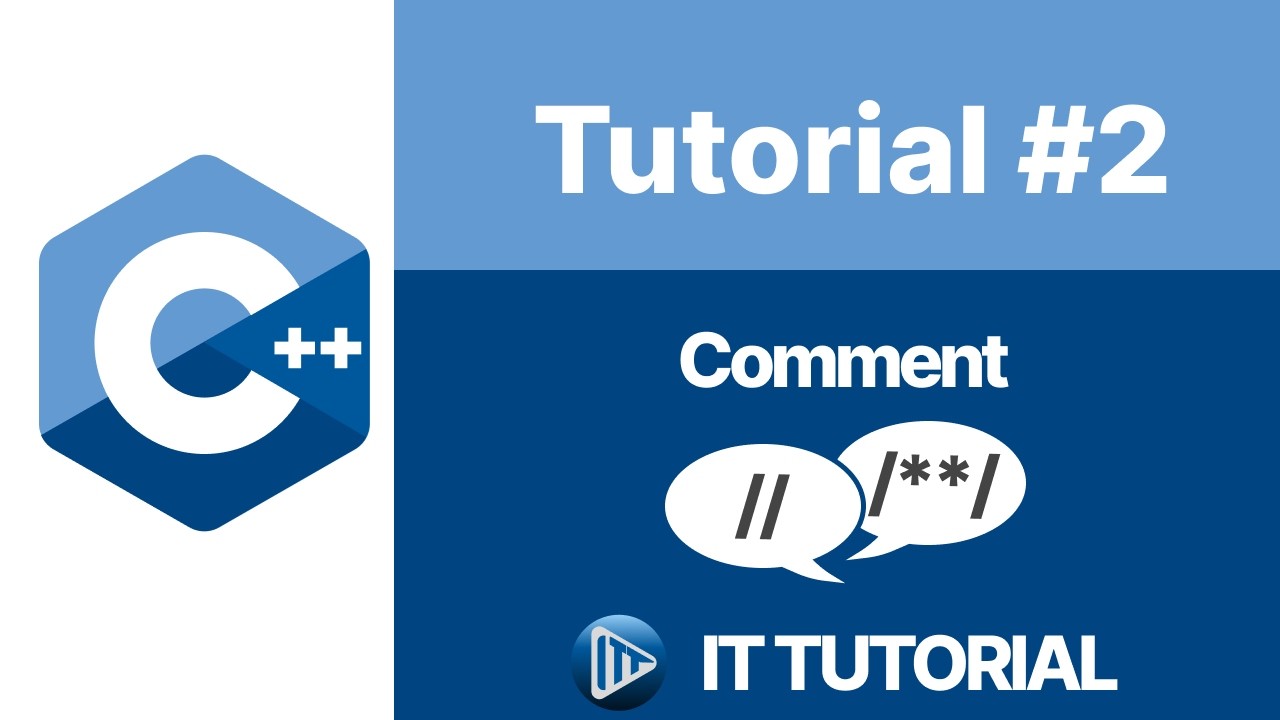 C++ Tutorial using CodeBlock - Comments in C++ - YouTube