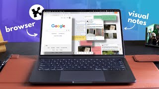 Kosmik is a Next-Gen AI Browser for Visual Research and Note-Taking screenshot 1