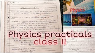 Physics practical class 11 term-1 2021-22 class 11 practical-physics @foremostghost5825