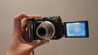 Video Recording Tutorial On Canon Powershot A640