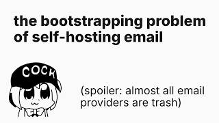 what email provider should you use to self-host email?