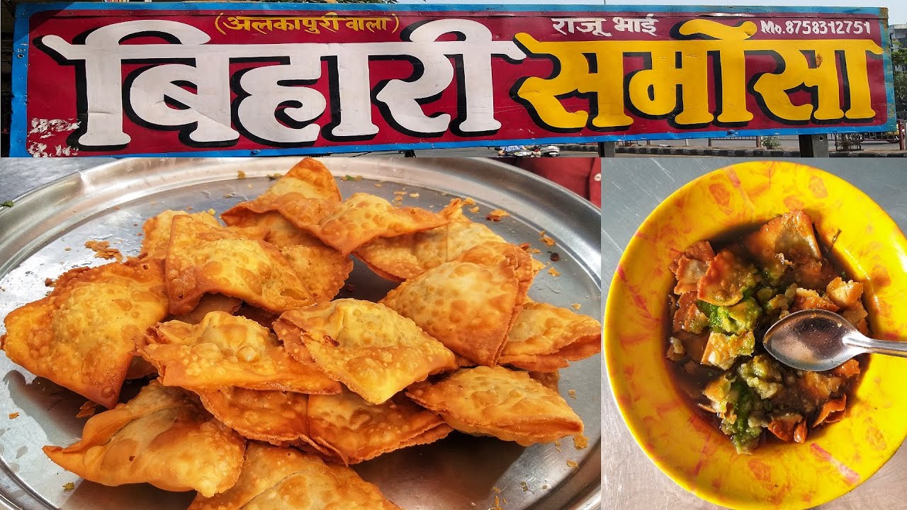 Most Famous Bihari Samosa Of Surat Indian Steet Food Surat Street Food Most Famous Bihari Samosa Of Surat Indian Steet Food Surat Street Food