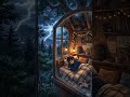 Cozy Treehouse Rain Sounds That Make You Sleep in Minutes ⛈️ #sleepaide #lofi #asmr