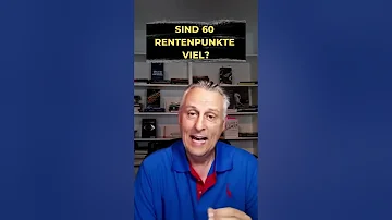 Sind 60 rentenpunkte viel?