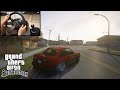 GTA San Andreas Grove Street Drifting with Futo | Assetto Corsa | Steering Wheel