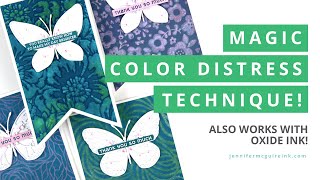 Magic Color Distress Techniques