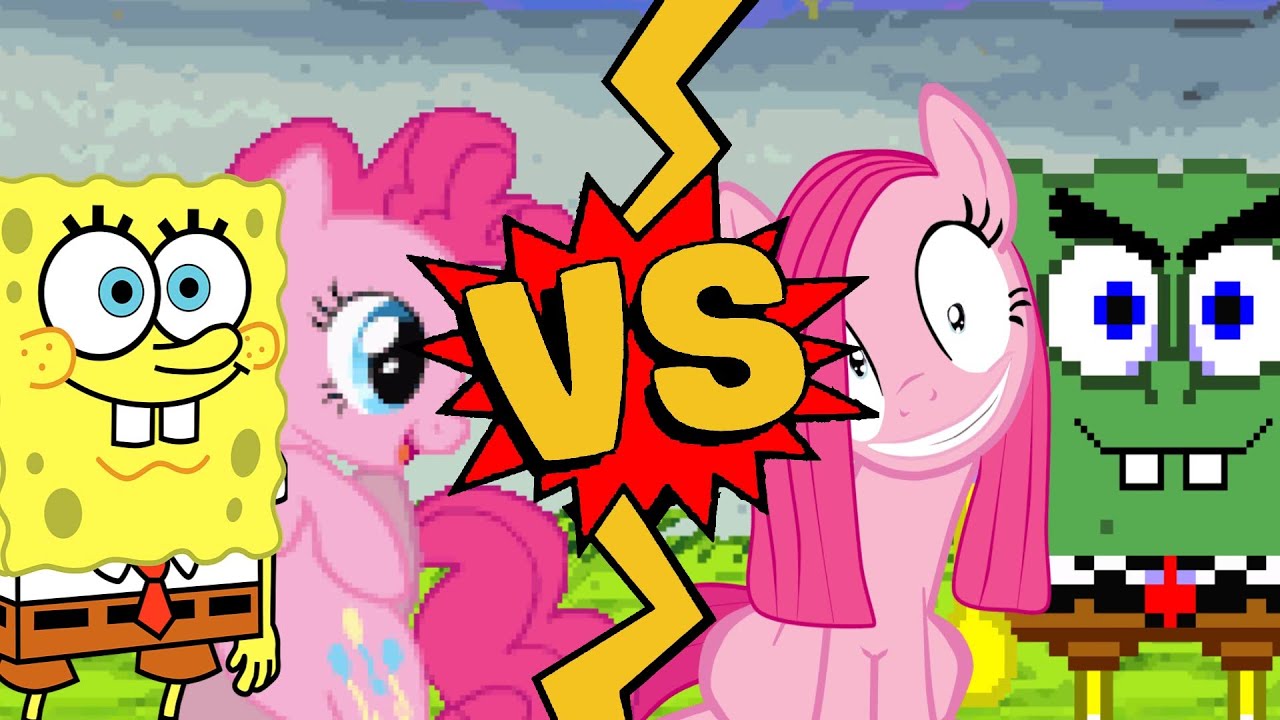 M.U.G.E.N Battles | SpongeBob/Pinkie Pie vs Abrasive SpongeBob/Pinkamena