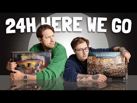 We Locked ourself in the studio until we finished our Warhammer armies