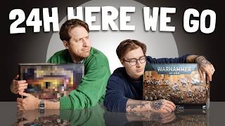 We Locked ourself in the studio until we finished our Warhammer armies