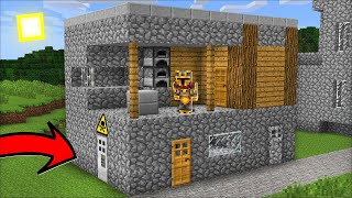 Minecraft VILLAGER HOUSE FOUND UNDERGROUND WITH HIDDEN DOORS MOD !! DON'T ENTER VILLAGE !! Minecraft