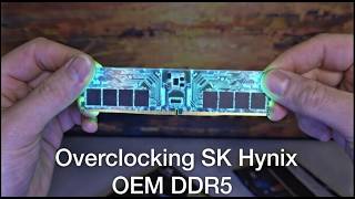 RAMageddon/RAMpocalypse SOLUTION!! OEM DDR5 MEMORY TUNING/OVERCLOCK to 6400MT!!??