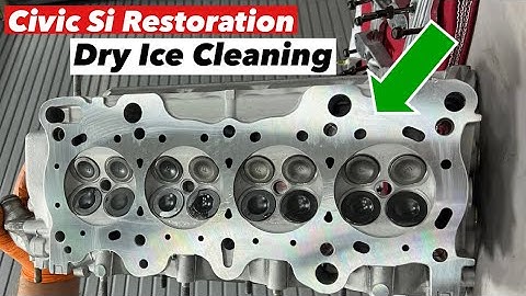 AHC EM1 Restoration Project - Dry Ice Cleaning on our B16A Engine and Transmission (Episode 13)