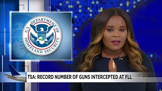 Record number of passengers try taking guns through Fort Lauderdale airport security