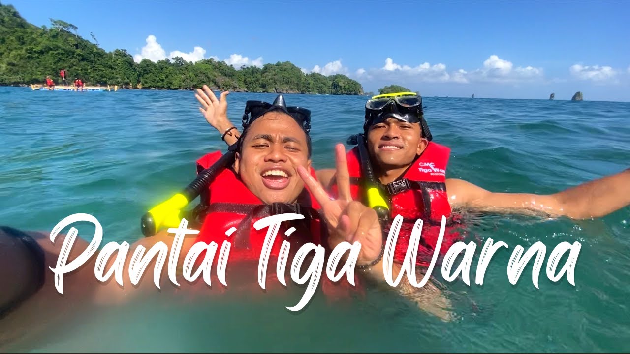 Snorkeling di Pantai Tiga Warna Malang | Katanya Mirip Raja Ampat??