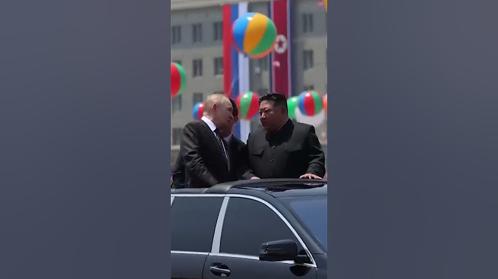 Putin and Kim Jong Un Ride Through North Korea Military Parade