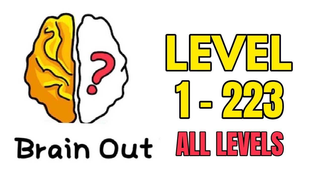 Brain Out Answer Key from Levels 1 to 223