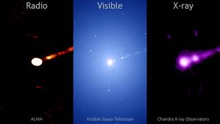 Zooming out the black hole in Messier 87 through the electromagnetic spectrum