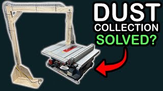 DIY Overarm Dust Collection Hood for Table Saw