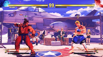 Akuma vs Luke (Hardest) - Street Fighter 5.| Epic Battle