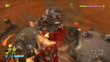 Trying out weapon combos - DOOM Eternal