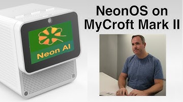 Trying NeonOS on MyCroft Mark II in 2023