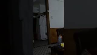 Caught on Camera Ghost moves Hanger And slams The Door!!! Queen mary Room B-340