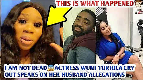 Wunmi Toriola,Popular actress husband who GISTLOVER ExpÒse for lying she is dead speaks