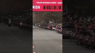 The Iconic INEOS  1:59 Record by G.O.A.T Eliud Kipchoge 🔥❤️🇰🇪! #kipchoge #running #ineos #kenya