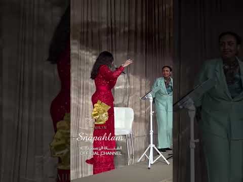 الفنانه احلام تغني عراقي من احد الاعراس