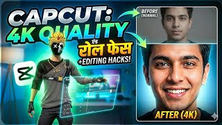 CapCut Editing: 4K Quality & Pro Face Glow Effect